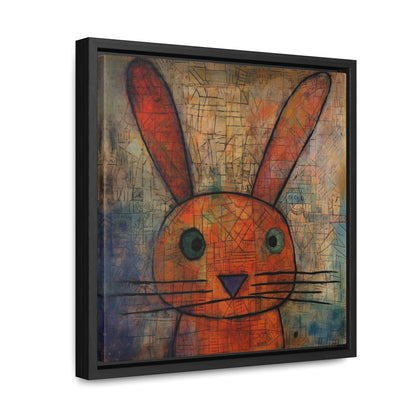 Rabbit 8, Gallery Canvas Wraps, Square Frame