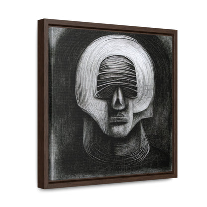 Brain 43, Valentinii, Gallery Canvas Wraps, Square Frame