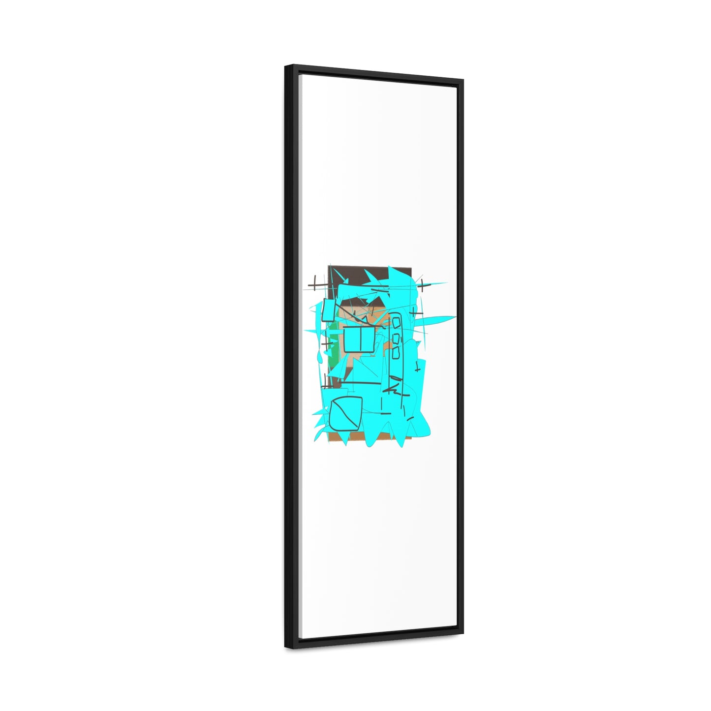 Naive City, Gallery Canvas Wraps, Vertical Frame