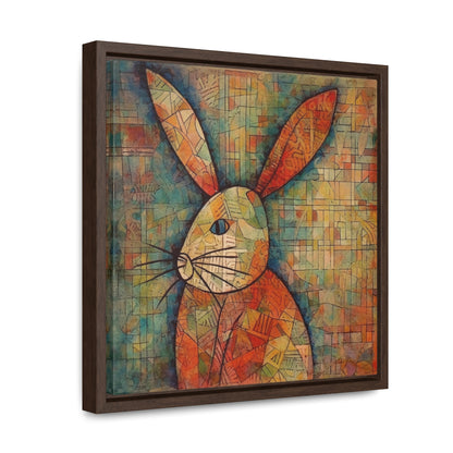 Rabbit 20, Gallery Canvas Wraps, Square Frame