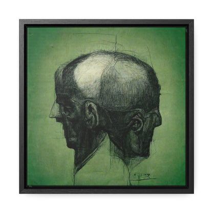 Heads 17, Valentinii, Gallery Canvas Wraps, Square Frame