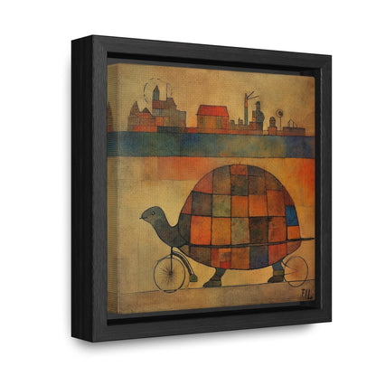 Turtle 10, Gallery Canvas Wraps, Square Frame