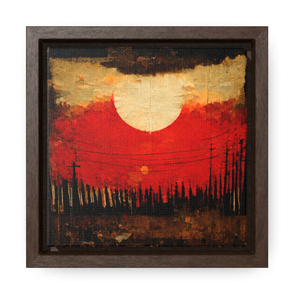 Land of the Sun 16, Valentinii, Gallery Canvas Wraps, Square Frame