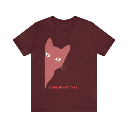 Cat, Unisex Jersey Short Sleeve Tee