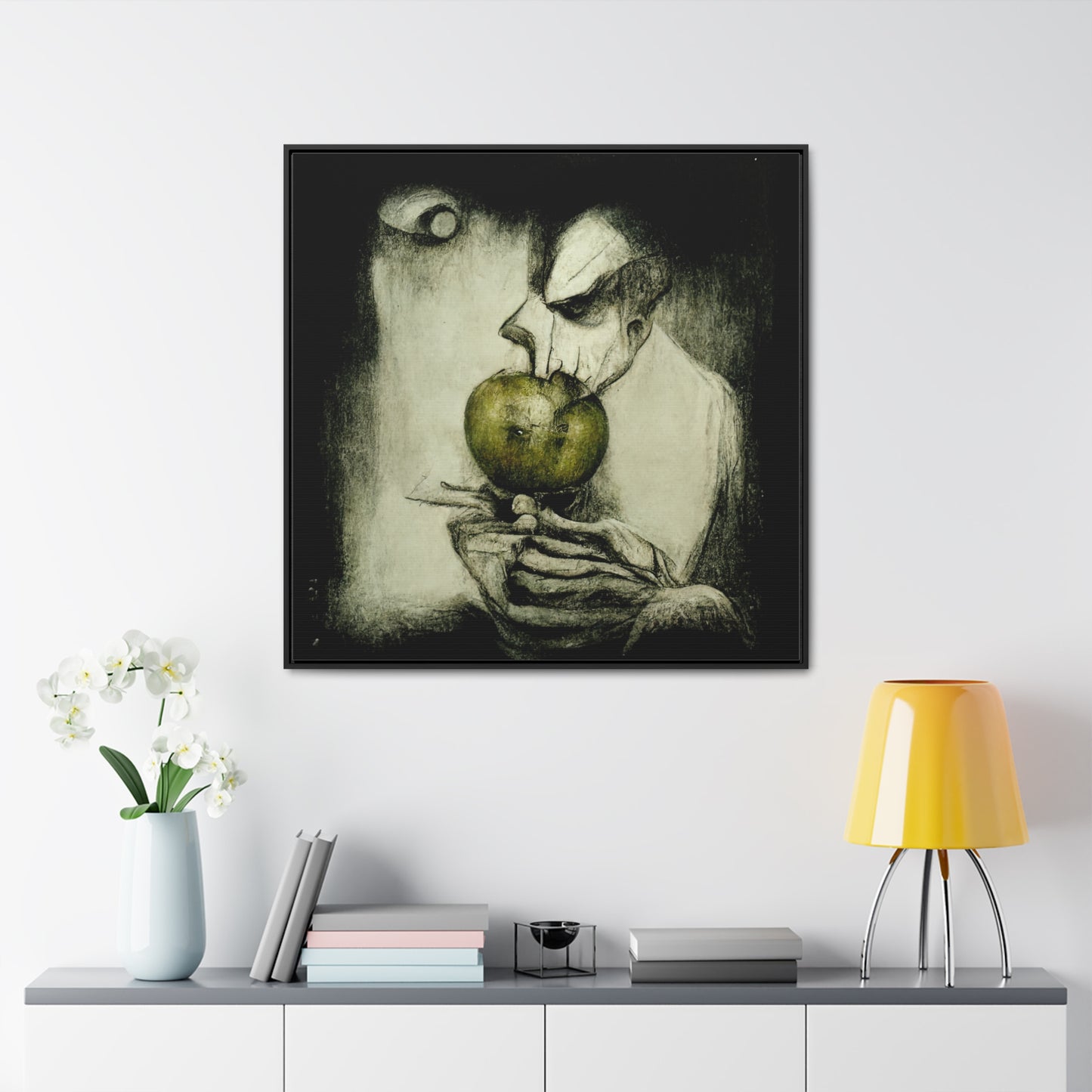 Apple 20, Valentinii, Gallery Canvas Wraps, Square Frame