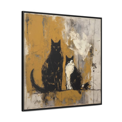 Cat 8, Gallery Canvas Wraps, Square Frame