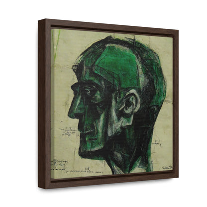 Heads, Valentinii, Gallery Canvas Wraps, Square Frame