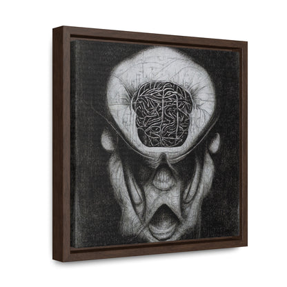 Brain 10, Valentinii, Gallery Canvas Wraps, Square Frame