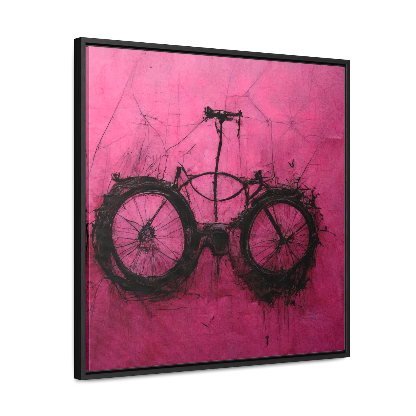 Bicycle 3, Valentinii, Gallery Canvas Wraps, Square Frame