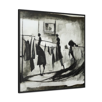 Domestic Memories 9, Valentinii, Gallery Canvas Wraps, Square Frame