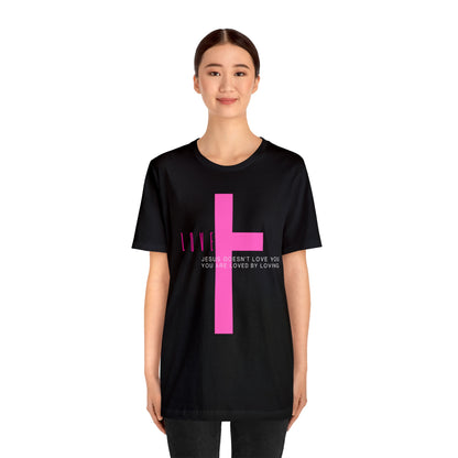 Plus Love , Unisex Jersey Short Sleeve Tee