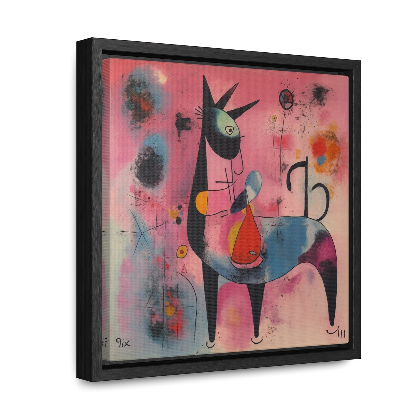 The Dreams of the Child 28, Gallery Canvas Wraps, Square Frame