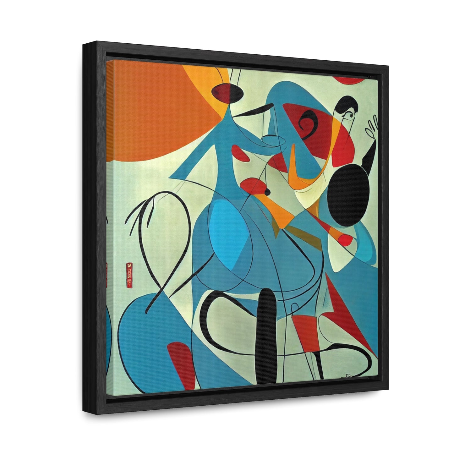 Naivia 17, Gallery Canvas Wraps, Square Frame