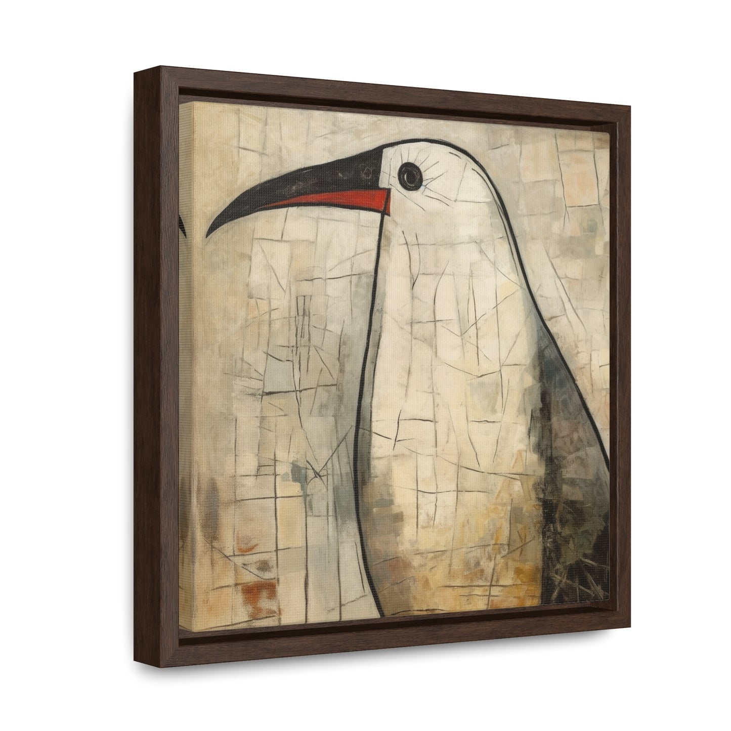 Bird 10, Gallery Canvas Wraps, Square Frame