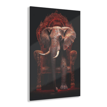 The Elephant King,  Acrylic Prints