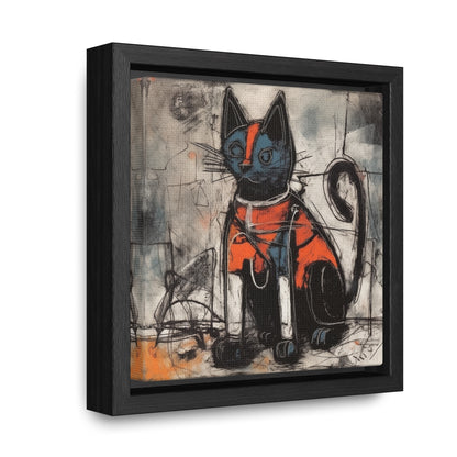 Cat 27, Gallery Canvas Wraps, Square Frame