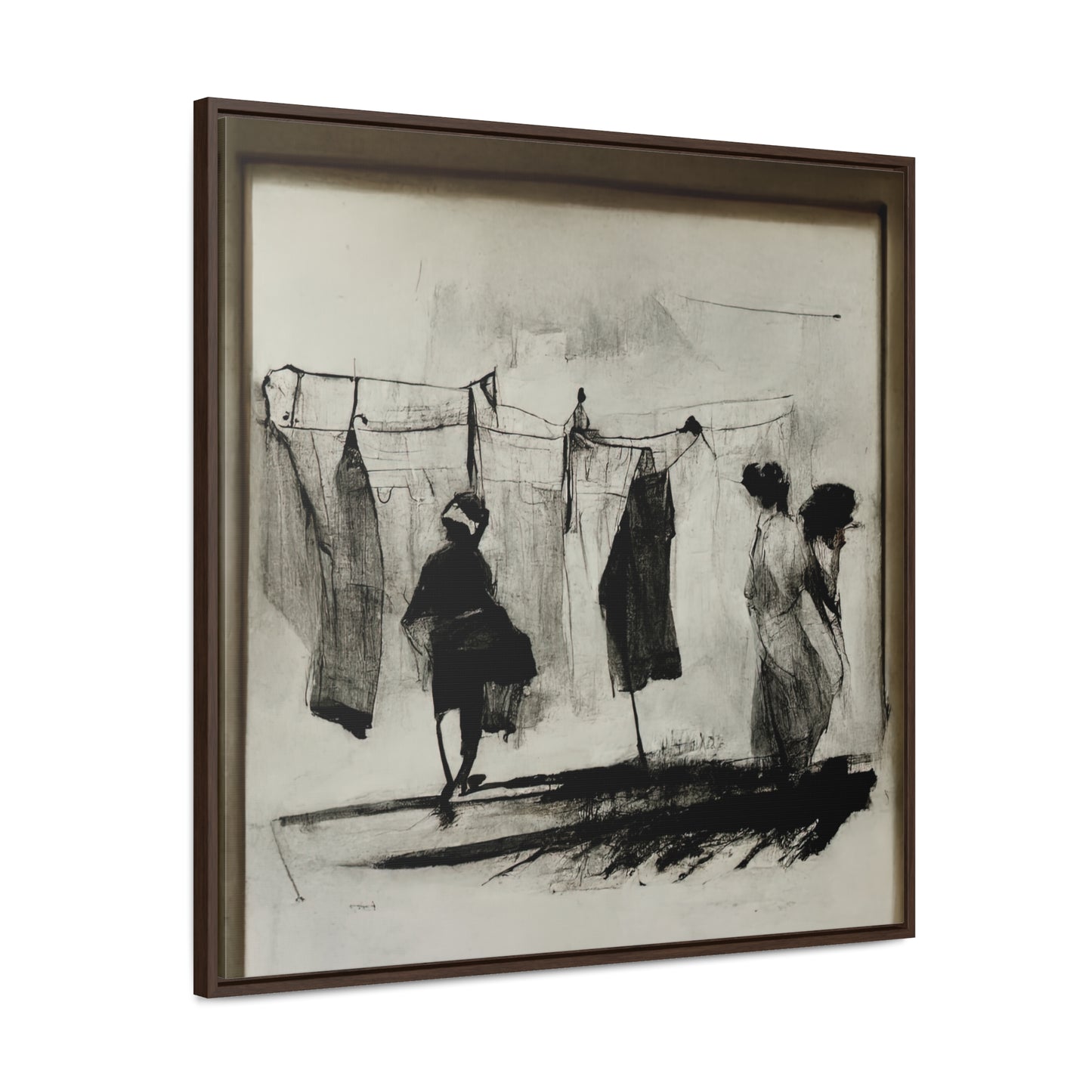 Domestic Memories 8, Valentinii, Gallery Canvas Wraps, Square Frame