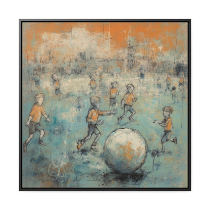 Childhood 23, Gallery Canvas Wraps, Square Frame