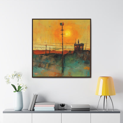 Land of the Sun 52, Valentinii, Gallery Canvas Wraps, Square Frame