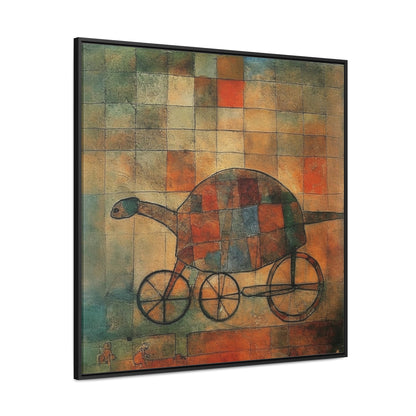 Turtle 4, Gallery Canvas Wraps, Square Frame