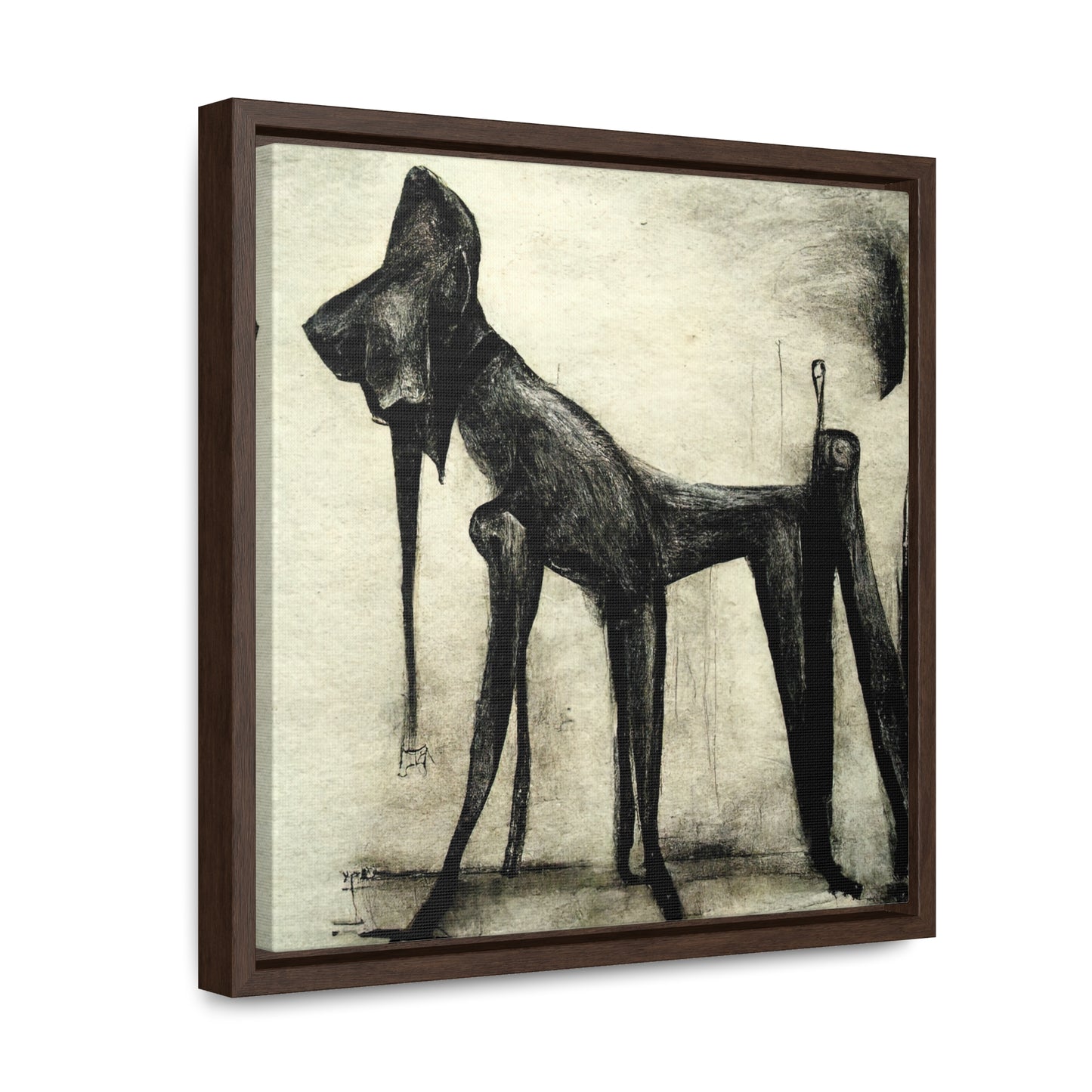 Dogs and Puppies 18, Valentinii, Gallery Canvas Wraps, Square Frame