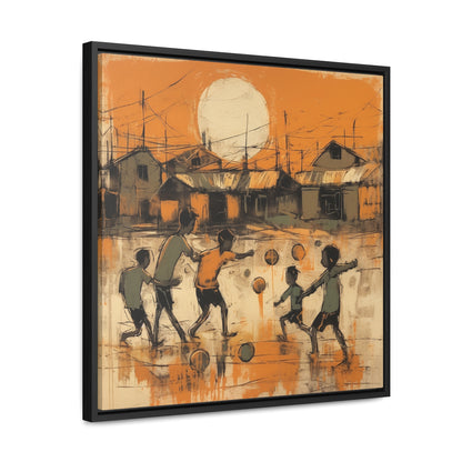 Childhood 22, Gallery Canvas Wraps, Square Frame