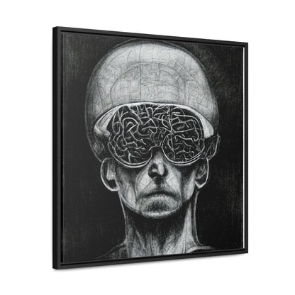 Brain 14, Valentinii, Gallery Canvas Wraps, Square Frame