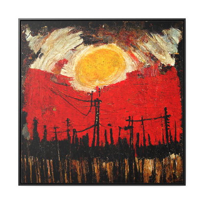 Land of the Sun 37, Valentinii, Gallery Canvas Wraps, Square Frame