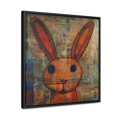 Rabbit 12, Gallery Canvas Wraps, Square Frame