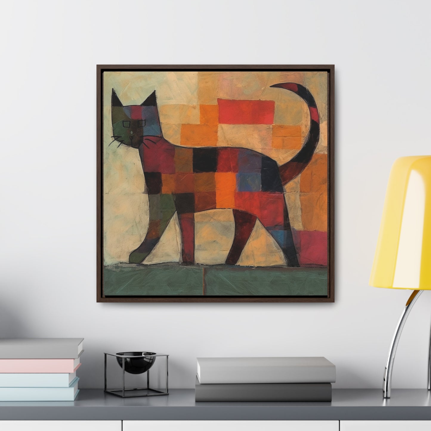 Cat 26, Gallery Canvas Wraps, Square Frame