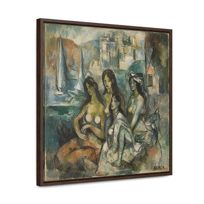 Women 15, Valentinii, Gallery Canvas Wraps, Square Frame