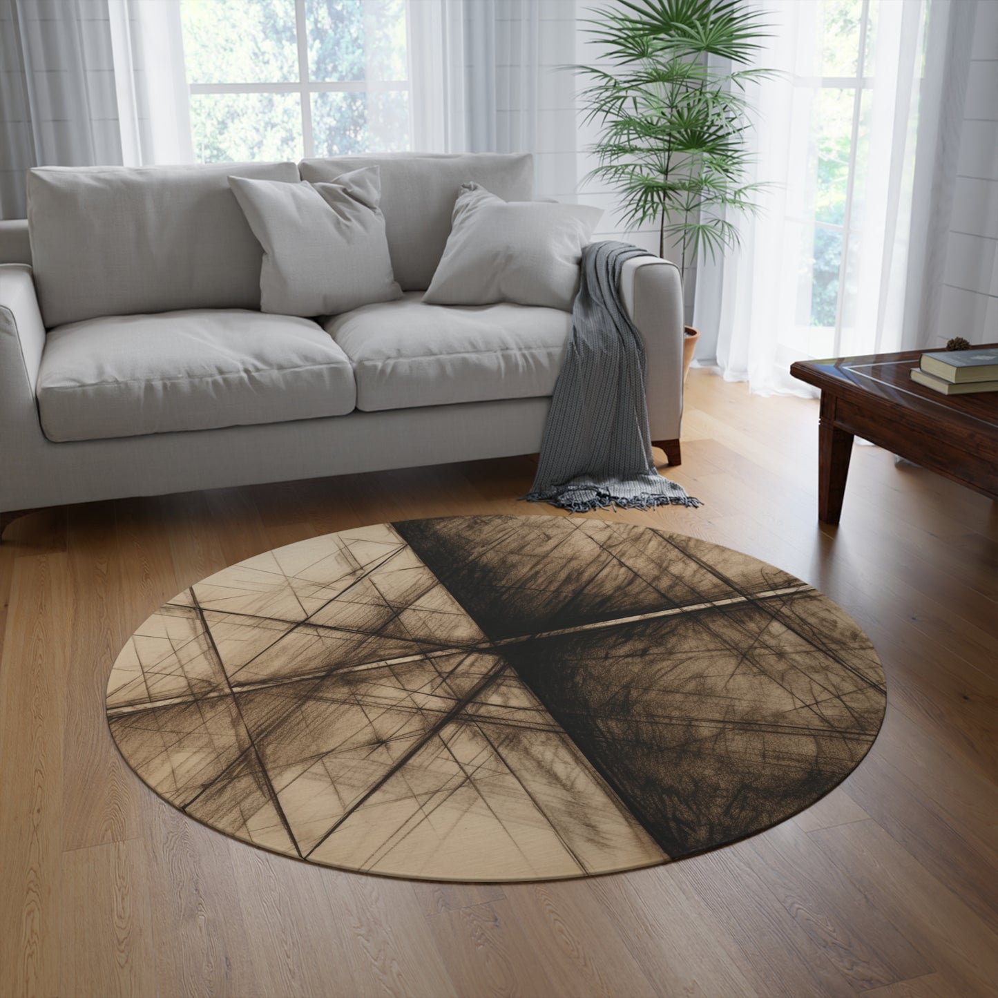 Agon,  Round Rug