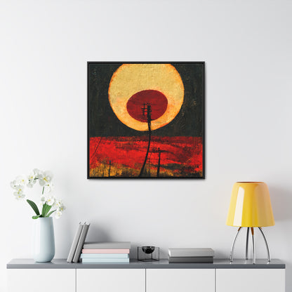 Land of the Sun 27, Valentinii, Gallery Canvas Wraps, Square Frame