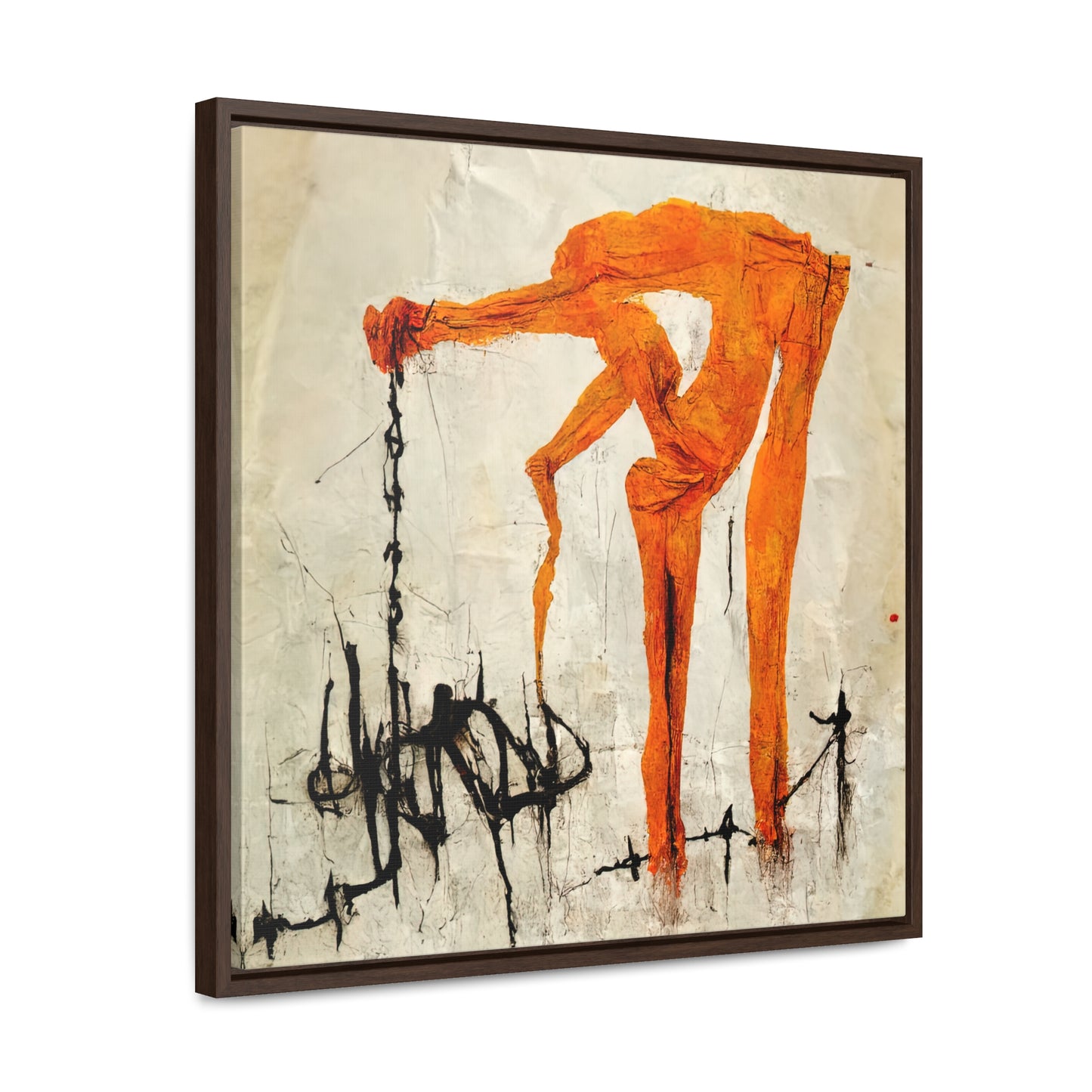 Feet and Drama 19, Valentinii, Gallery Canvas Wraps, Square Frame