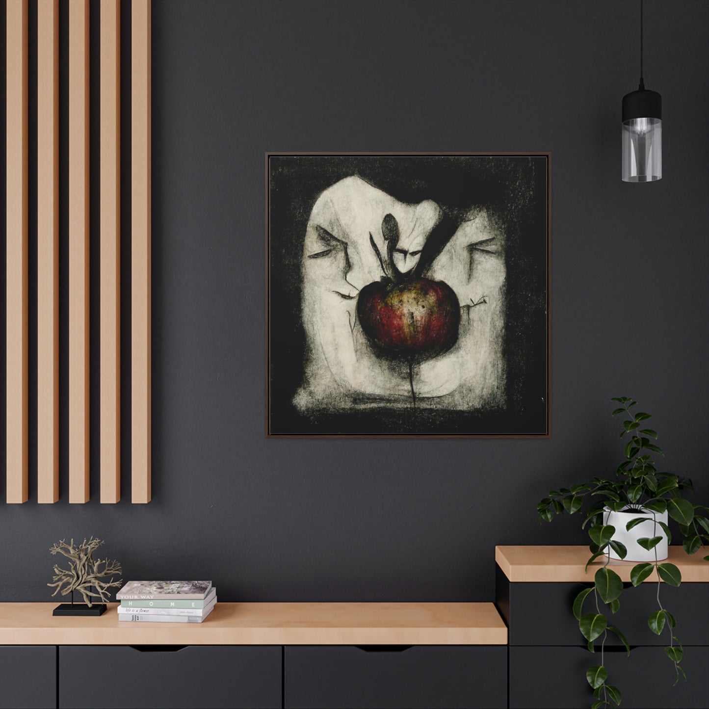 Apple 4, Valentinii, Gallery Canvas Wraps, Square Frame