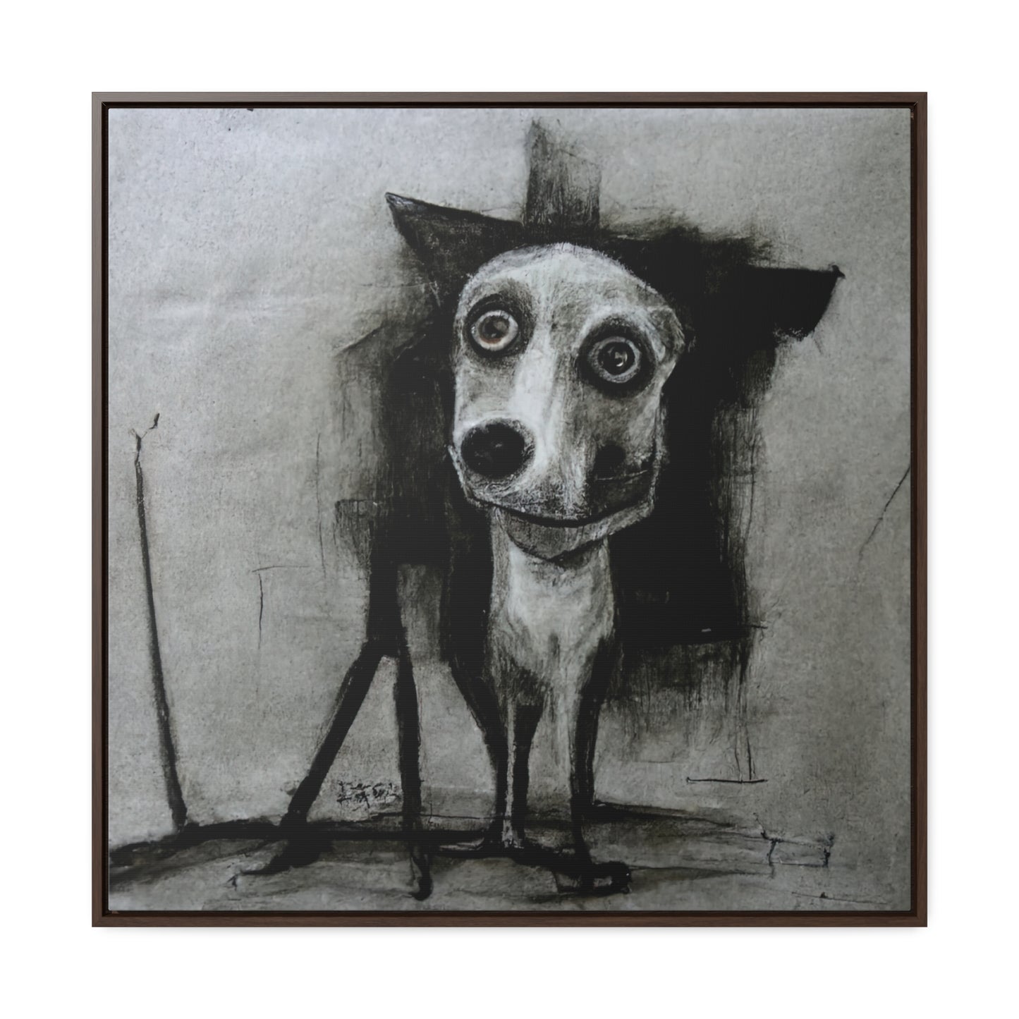 Dogs and Puppies 9, Valentinii, Gallery Canvas Wraps, Square Frame