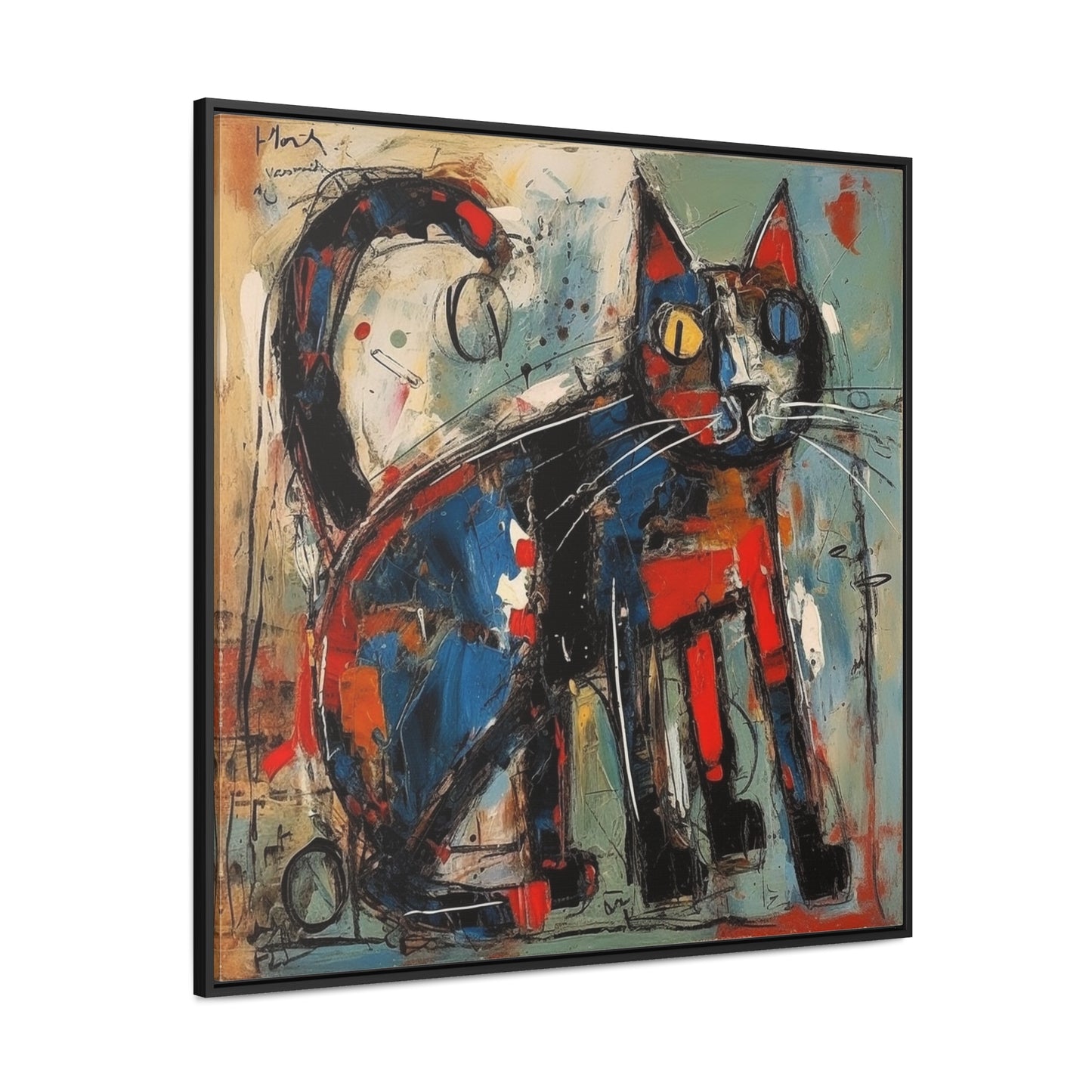 Cat 88, Gallery Canvas Wraps, Square Frame