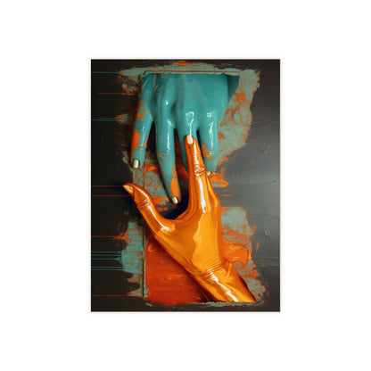 Hands 106, Ceramic Photo Tile