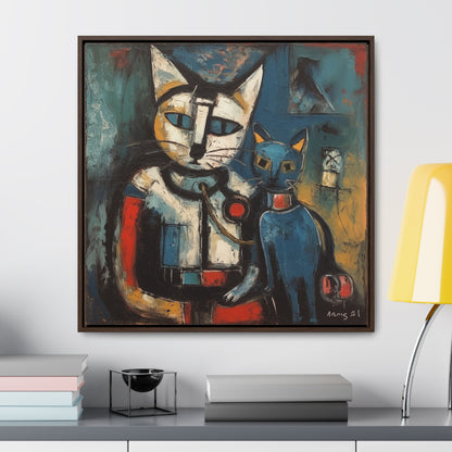 Cat 31, Gallery Canvas Wraps, Square Frame