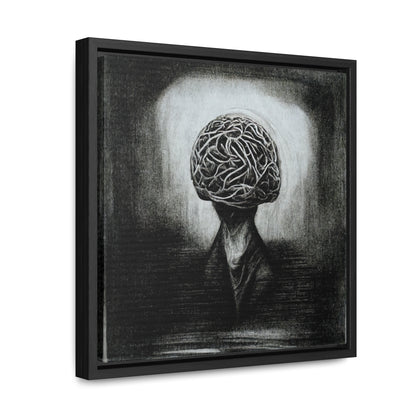 Brain 7, Valentinii, Gallery Canvas Wraps, Square Frame