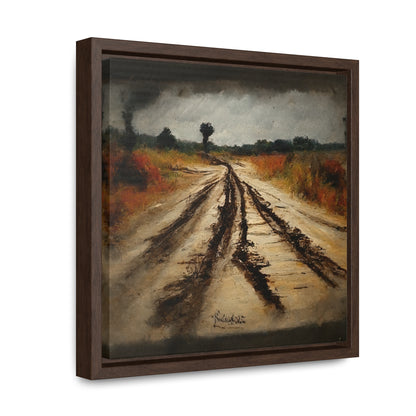 To the Rainy Land 9, Valentinii, Gallery Canvas Wraps, Square Frame