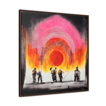 Land of the Sun 33, Valentinii, Gallery Canvas Wraps, Square Frame