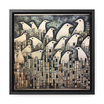 Bird 34, Gallery Canvas Wraps, Square Frame