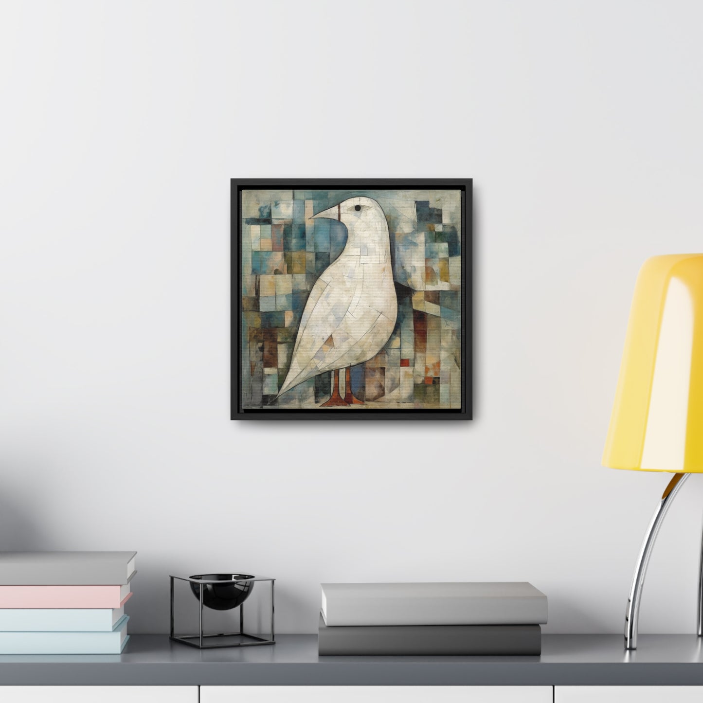 Bird 15, Gallery Canvas Wraps, Square Frame