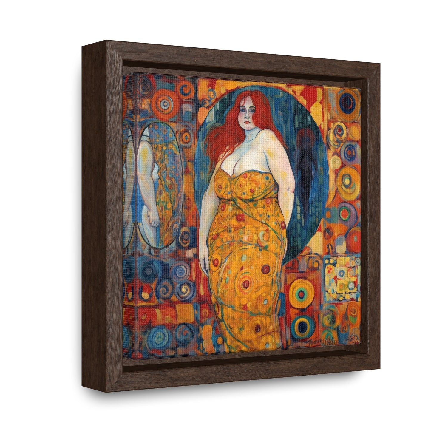 Baroque 24, Valentinii, Gallery Canvas Wraps, Square Frame