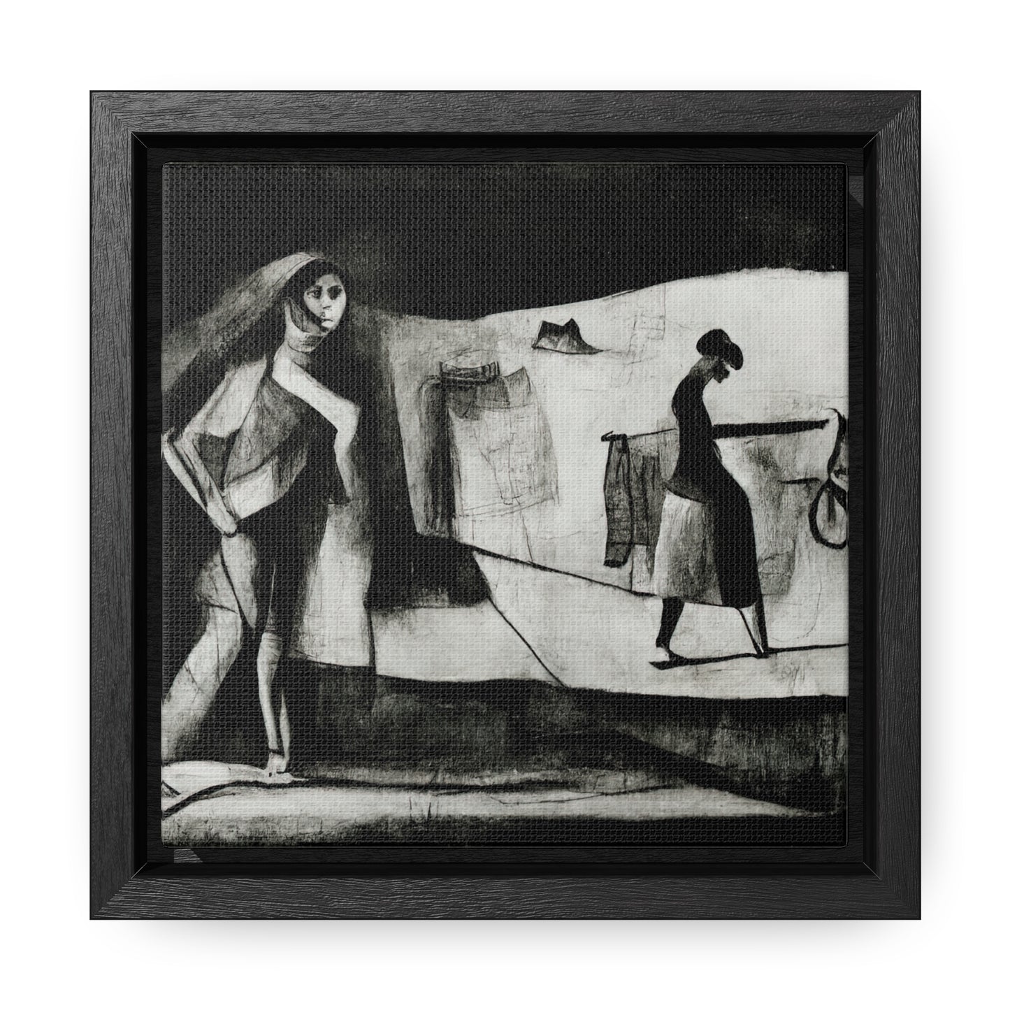 Domestic Memories 40, Valentinii, Gallery Canvas Wraps, Square Frame