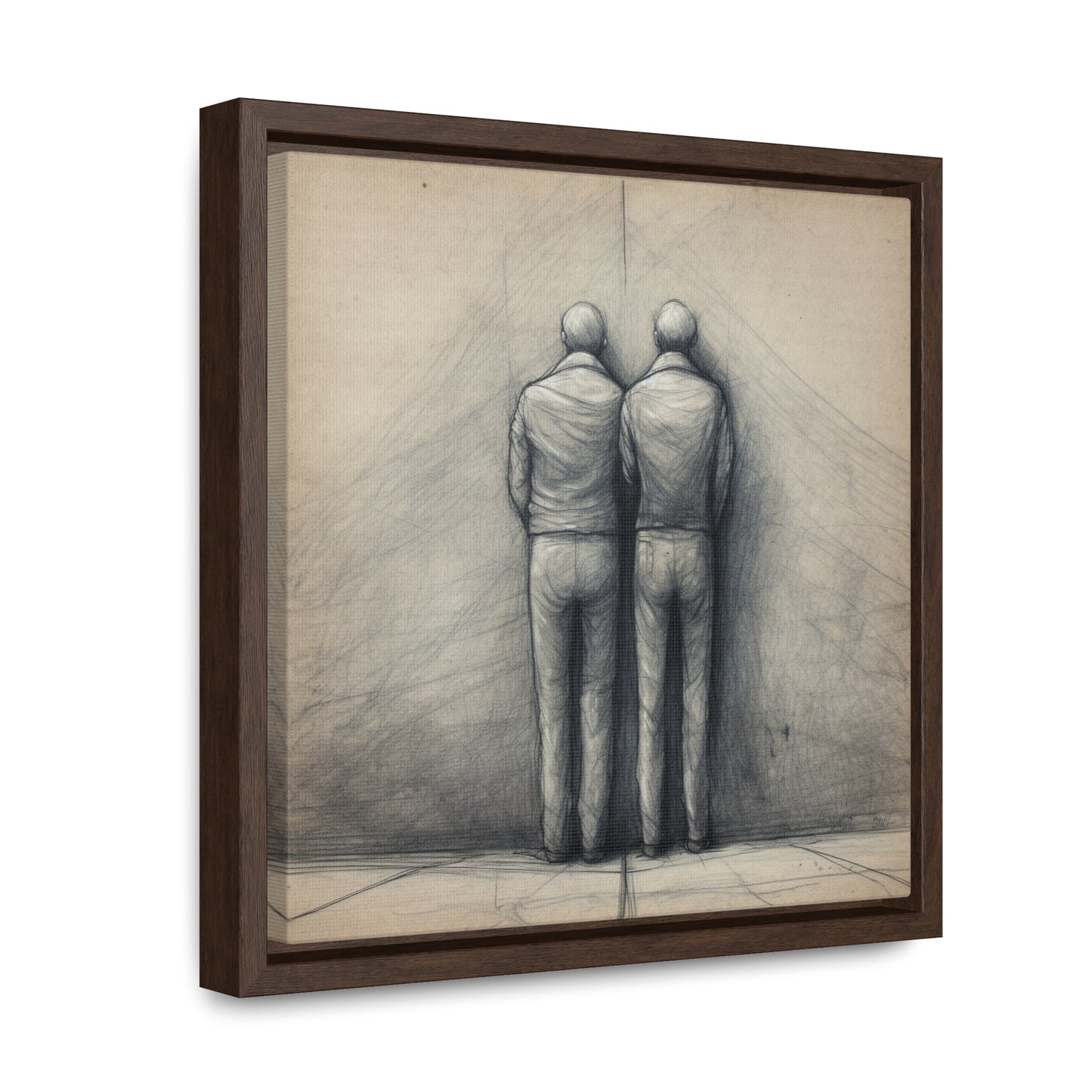 The Courage of Vulnerability 5, Gallery Canvas Wraps, Square Frame