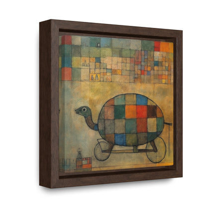 Turtle 12, Gallery Canvas Wraps, Square Frame