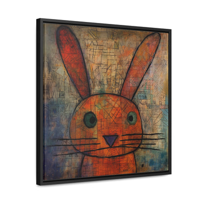 Rabbit 8, Gallery Canvas Wraps, Square Frame