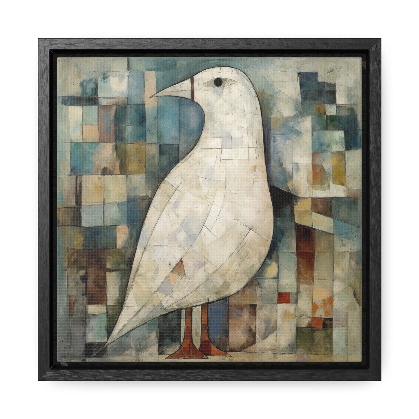 Bird 15, Gallery Canvas Wraps, Square Frame